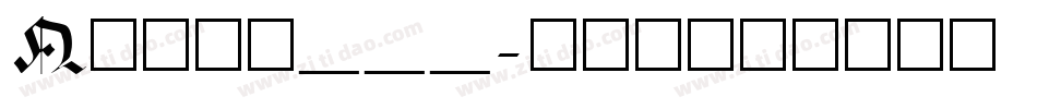 Nosfo___字体转换