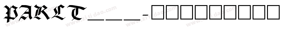 PARLT___字体转换