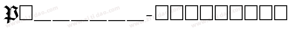 Pa______字体转换