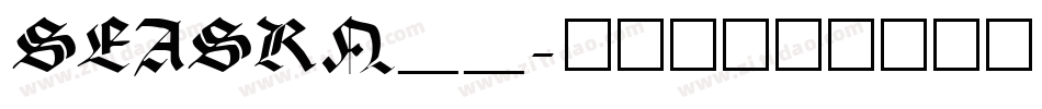 SEASRN__字体转换