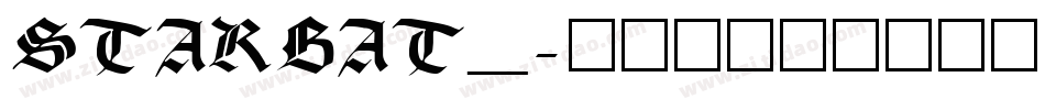 STARBAT_字体转换