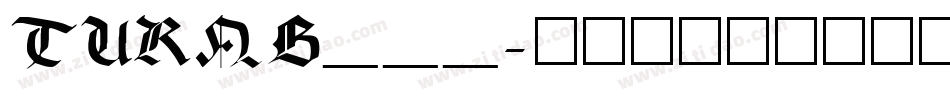 TURNB___字体转换