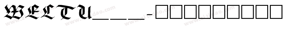WELTU___字体转换
