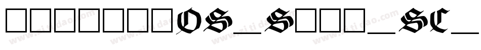 harmonyOS_Sans_SC_Li字体转换