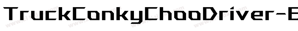 TruckConkyChooDriver-6Rog字体转换