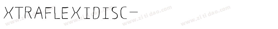 Xtraflexidisc字体转换