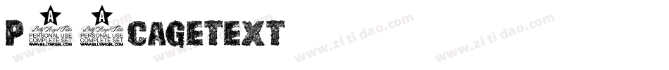 P22CageText字体转换