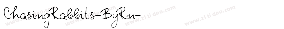 ChasingRabbits-ByRn字体转换