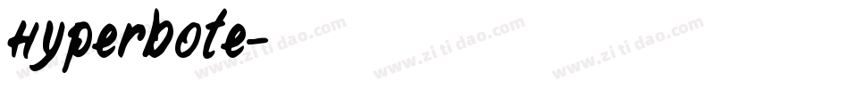 Hyperbote字体转换