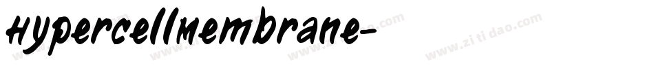 HypercellMembrane字体转换