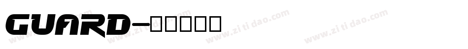 Guard字体转换