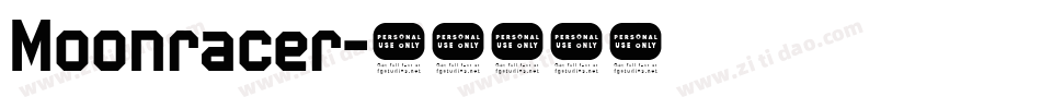 Moonracer字体转换