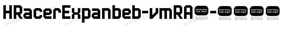 XRacerExpanded-vmRA7字体转换