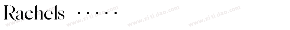 Rachels字体转换