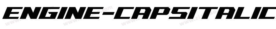 Engine-CapsItalicLF字体转换