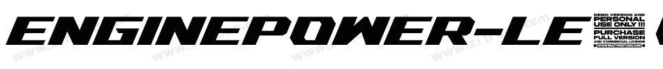 EnginePower-lE6V字体转换