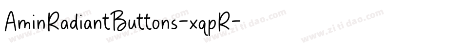AminRadiantButtons-xqpR字体转换