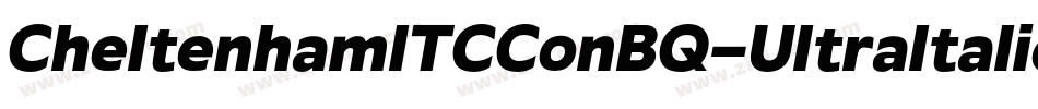 CheltenhamITCConBQ-UltraItalic字体转换