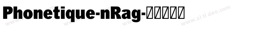 Phonetique-nRag字体转换