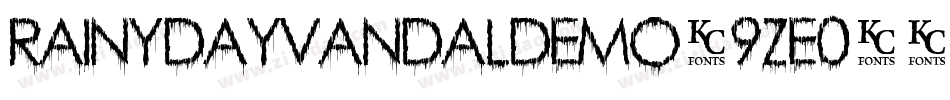 RainydayvandalDemo-9ze0字体转换