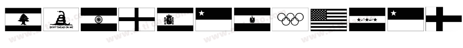 Raise-Your-Flag字体转换