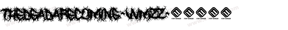 TheDeadAreComing-wMZZ字体转换 TheDeadAreComing-wMZZ字体转换