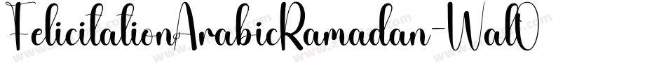 FelicitationArabicRamadan-WalO字体转换
