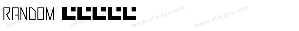 Random字体转换