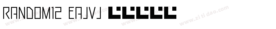 Random12-EaJVj字体转换