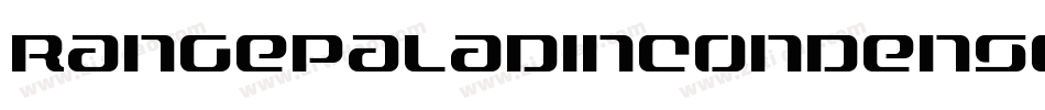 RangePaladinCondensedItalic-WgKv字体转换