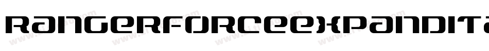 rangerforceexpandital字体转换