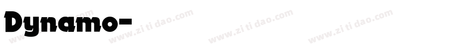 Dynamo字体转换
