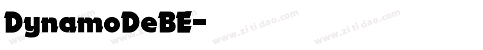 DynamoDeBE字体转换