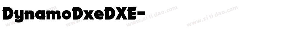 DynamoDxeDXE字体转换