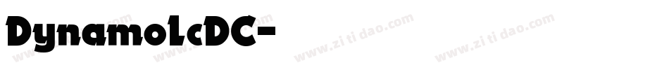 DynamoLcDC字体转换