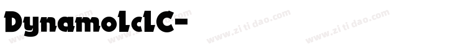 DynamoLcLC字体转换
