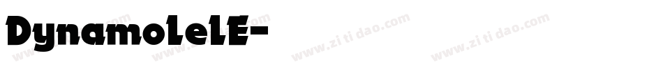 DynamoLeLE字体转换