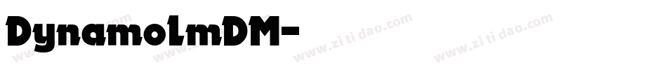 DynamoLmDM字体转换