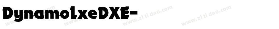 DynamoLxeDXE字体转换