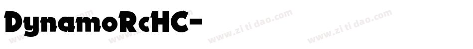 DynamoRcHC字体转换