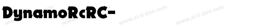 DynamoRcRC字体转换