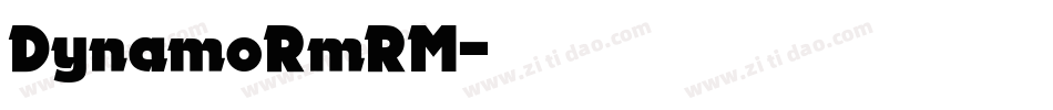 DynamoRmRM字体转换