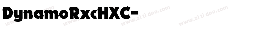 DynamoRxcHXC字体转换