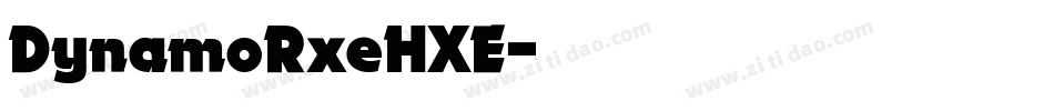 DynamoRxeHXE字体转换