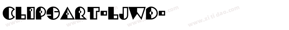 Clipsart-LJwD字体转换