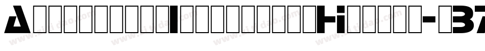 ArmaggedonIndustrialHollow-lB7w字体转换