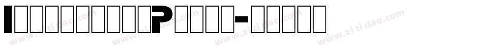 IndustrialPress字体转换