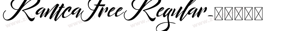 RantcaFreeRegular字体转换