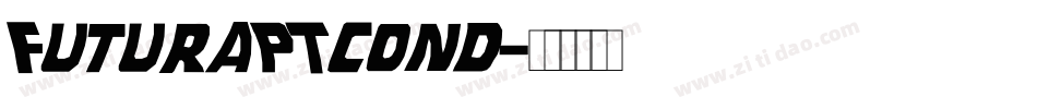 FuturaPTcond字体转换