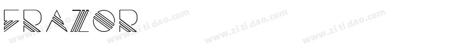 Frazor字体转换